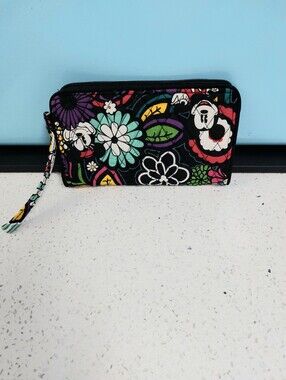 Vera Bradley Disney Parks Mickey's Magical Blooms wallet NWOT